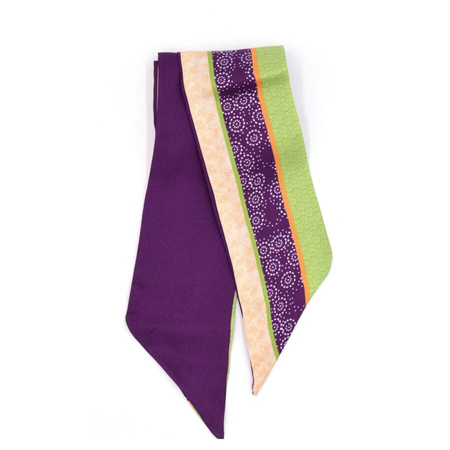 Halsschleife Damen "Silky Kimono", 100 x 7 cm. Brochier Soieries, 100% Seide