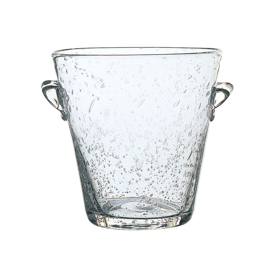 Champagnerkühler, Sektkühler "Bullé". La Rochère, mundgeblasen
