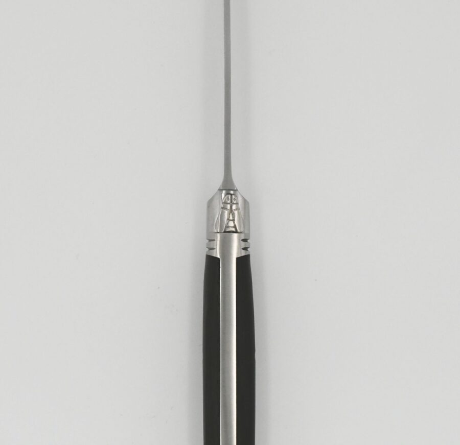 Steakmesser "Laguiole Avantage", 23 cm. Goyon-Chazeau, Griff Ebenholz, matt – Bild 4