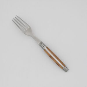 Steakgabel "Laguiole Avantage", 22cm. Goyon-Chazeau, Griff Wacholderholz, matt