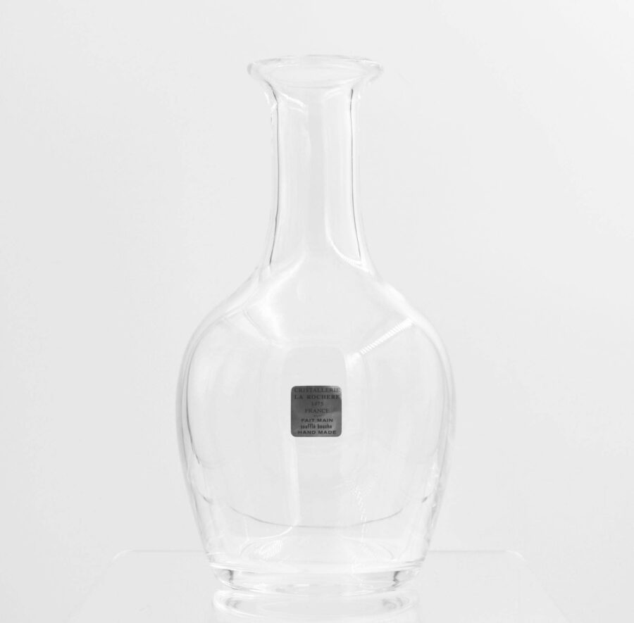 Traditionelle Cidrekaraffe, 0,9 l. La Rochère, mundgeblasen