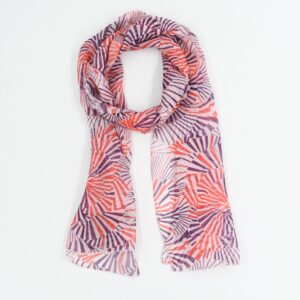 Seidenschal Damen. "Mandala", 160 x 30 cm. LA FABRIQUE d'écharpe, 100% Seide