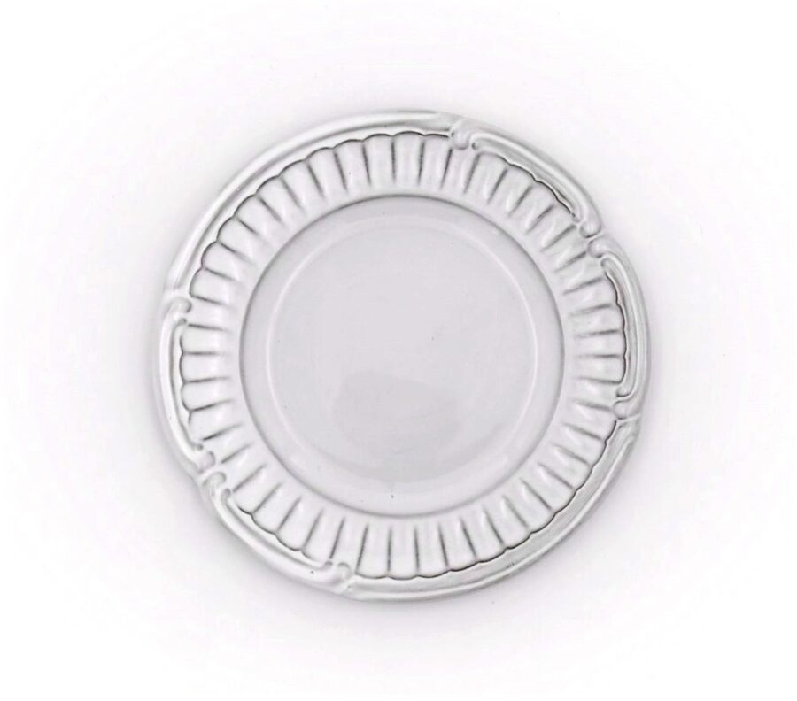 Brotteller "Beyerlé", 15,5cm. Weißes Geschirr von Niderviller.
