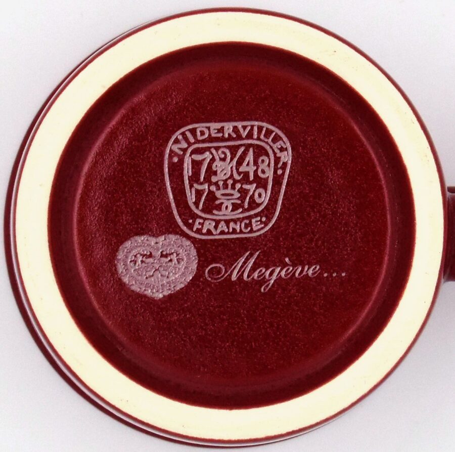 Kleiner Becher "Mégève" von Niderviller – Bild 2