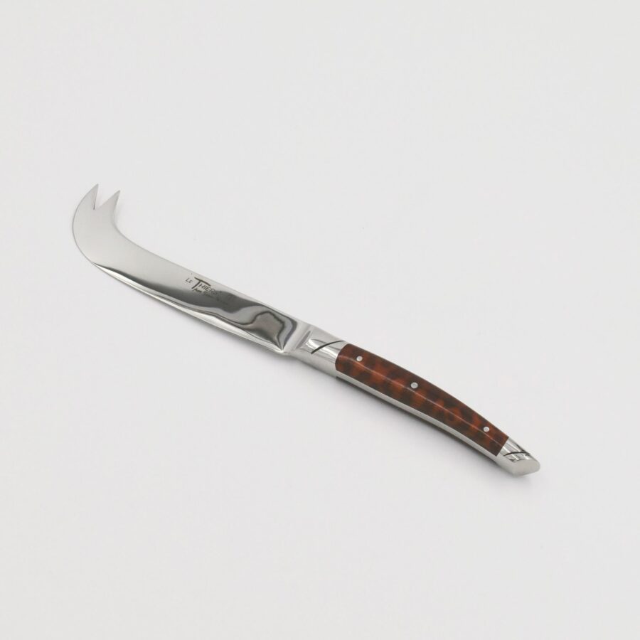Käsemesser "Prestige", 24 cm. Goyon-Chazeau, Griff Amourettenholz, glänzend, in Holzbox – Bild 2