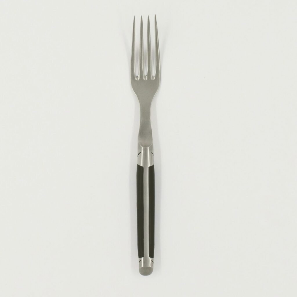 Steakgabel "Le Thiers Avantage", 22 cm. Goyon-Chazeau, Griff Ebenholz, matt