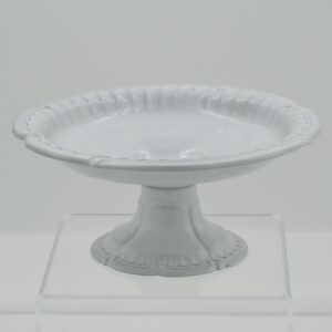 Etagere "Beyerlé", 25 cm. Weißes Geschirr von Niderviller.