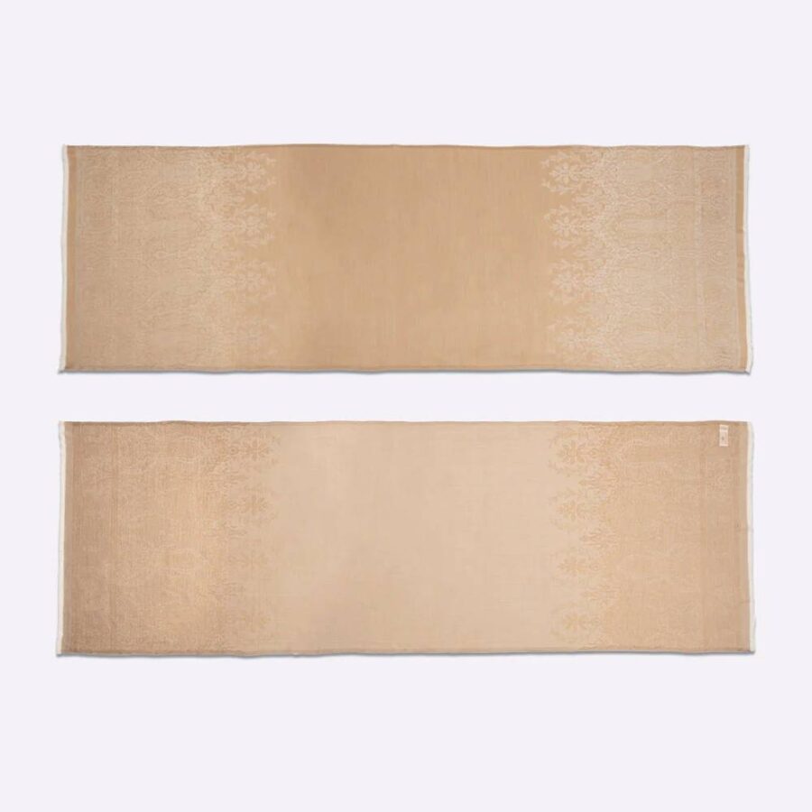 Stola "Palma nacre", 200 x 70 cm. Petrusse, 65% Wolle, 35% Seide – Bild 2