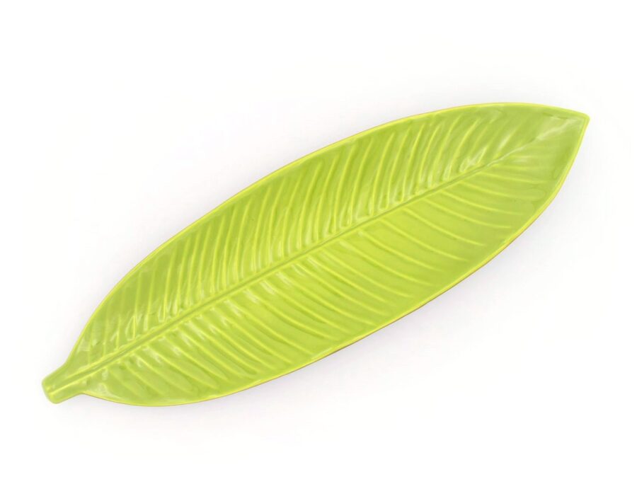 Blätterschale Palmblatt – Bild 2