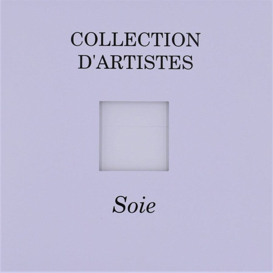 Seidenschal Damen. Museo Fortuny "Ombres" grau, 140 x 40 cm. Brochier Soieries 100% Seide – Bild 2
