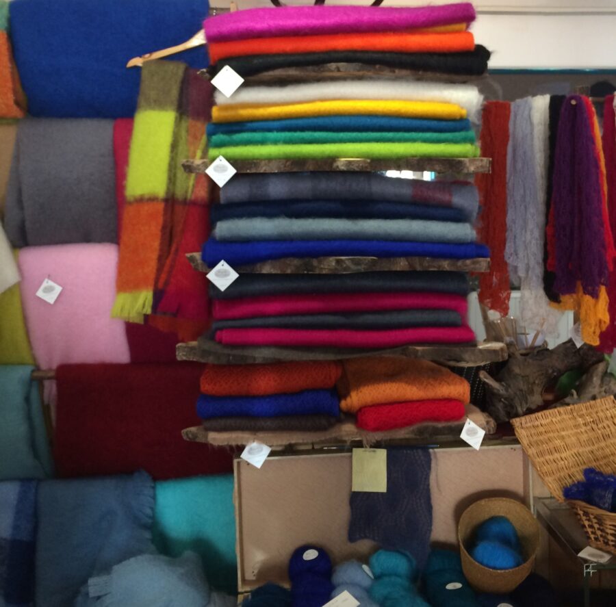 Plaid 100% Mohair, 180 x 140cm Settons – Bild 5