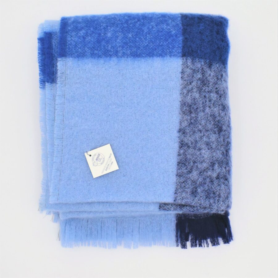 Plaid 100% Mohair, 180 x 140cm Marina