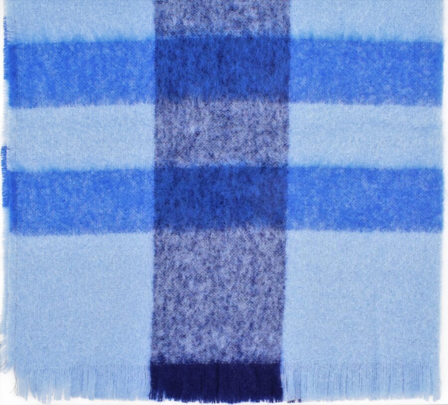 Plaid 100% Mohair, 180 x 140cm Marina – Bild 3