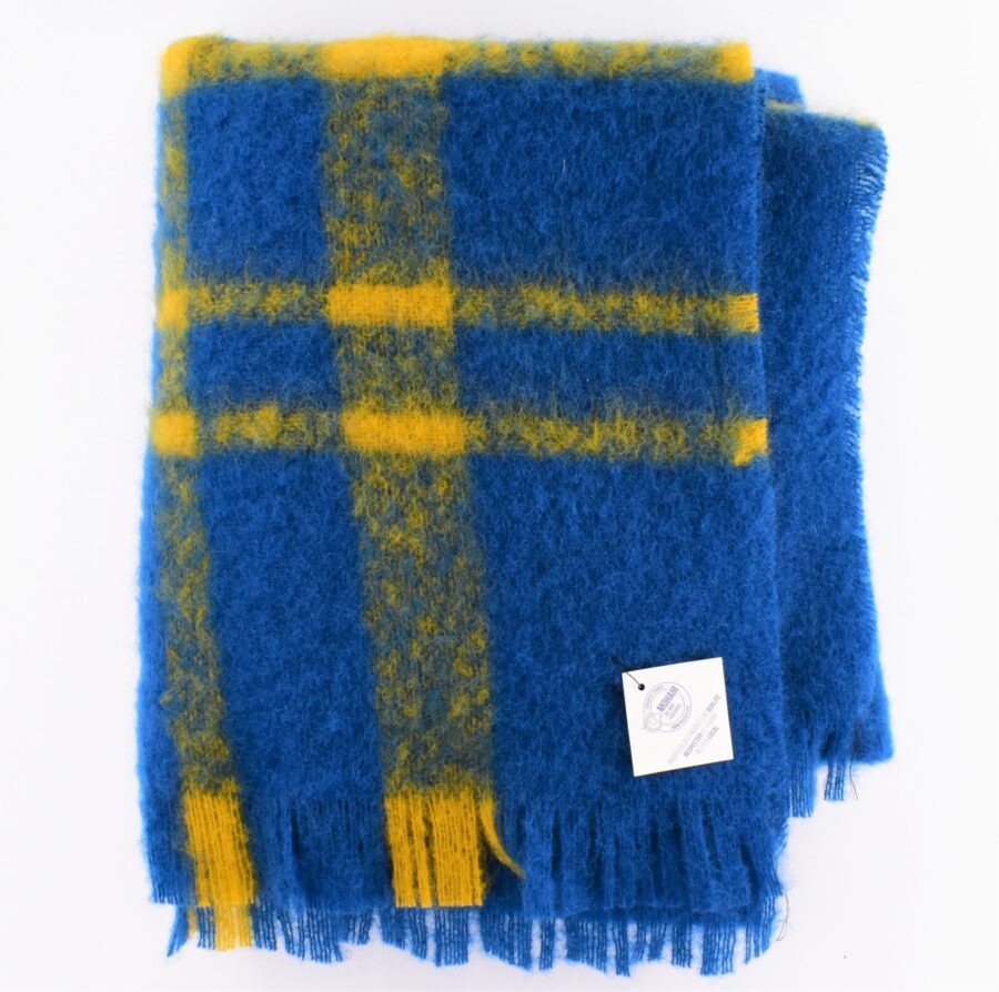 Plaid 100% Mohair, 180 x 140cm Settons