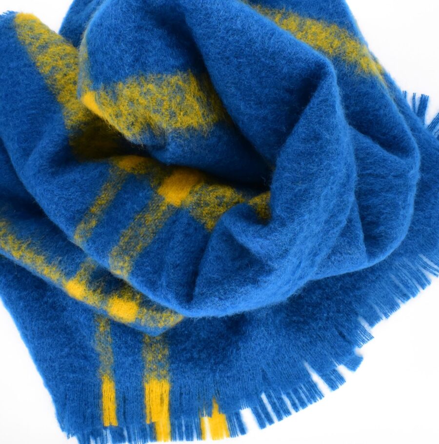 Plaid 100% Mohair, 180 x 140cm Settons – Bild 3
