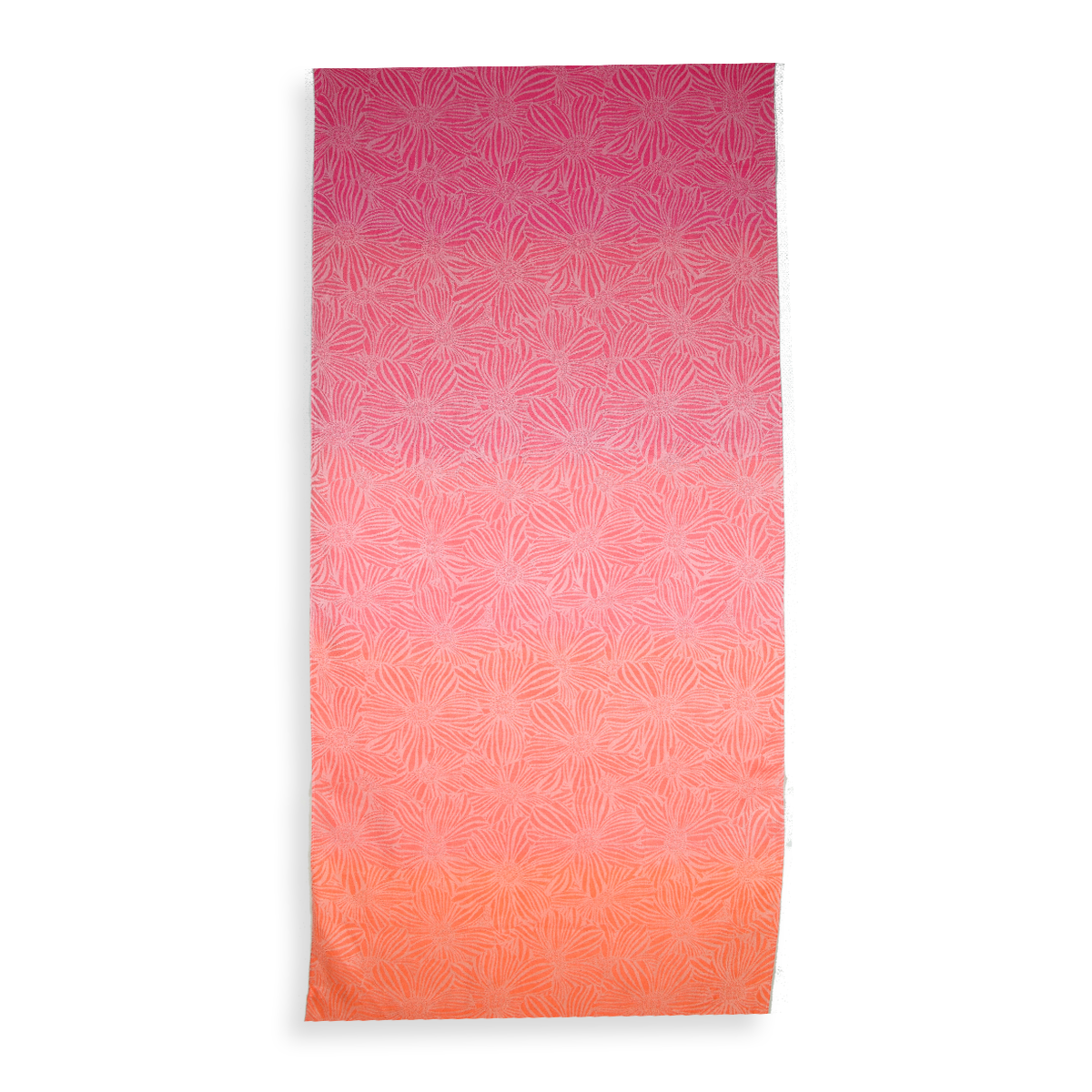 Baumwollschal Damen. "Summer Pink", 190 x 85 cm. LA FABRIQUE d'écharpe, 60% Baumwolle, 40% Modal – Bild 4
