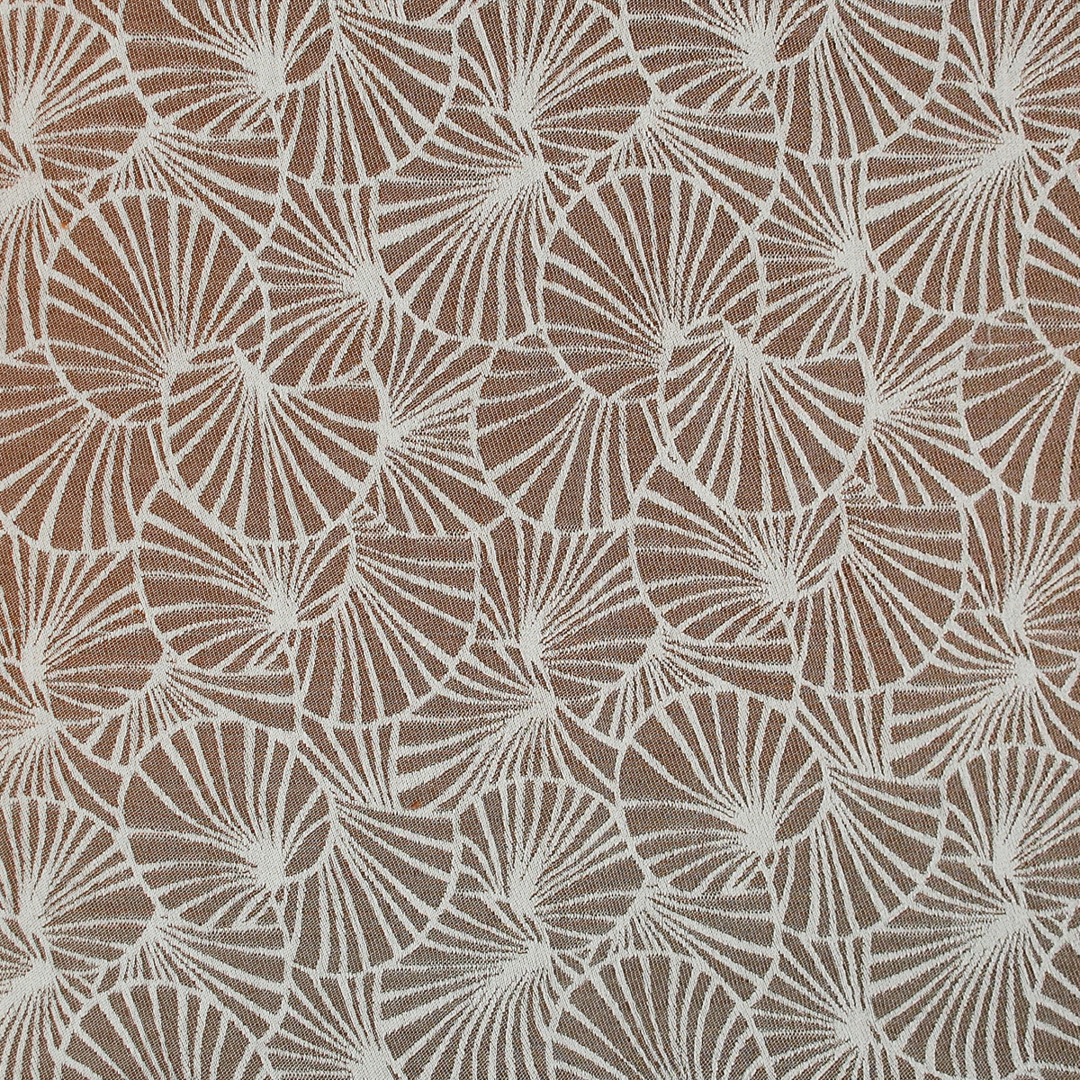Seiden Merinoschal Damen. "Seerose Kastanienbraun", 180 x 45 cm. LA FABRIQUE d'écharpe, 60% Merino, 40% Seide – Bild 4